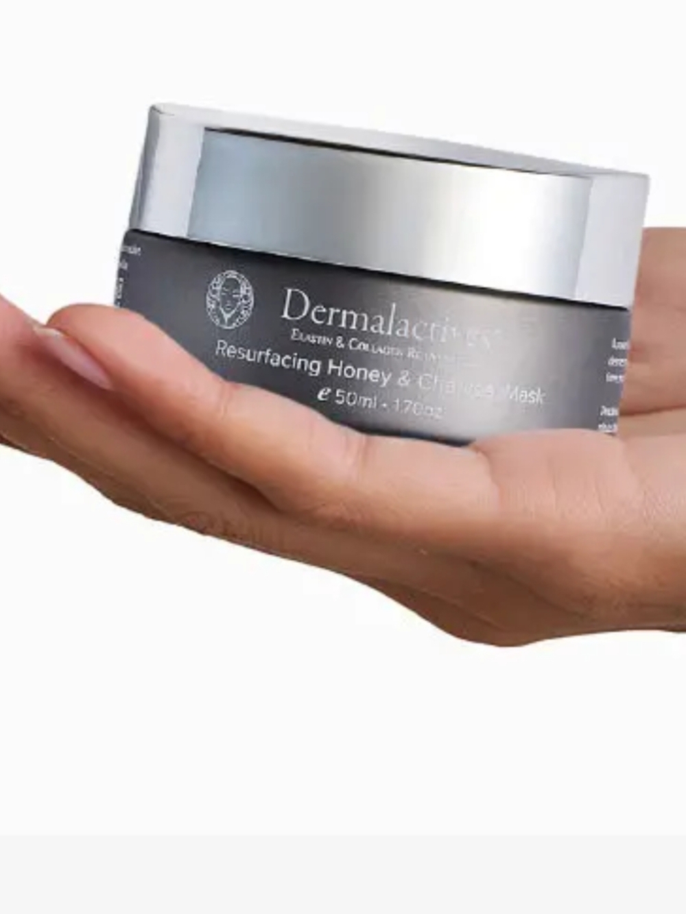 DERMALACTIVES Resurfacing Honey and Charcoal Mask NEW, Full Size